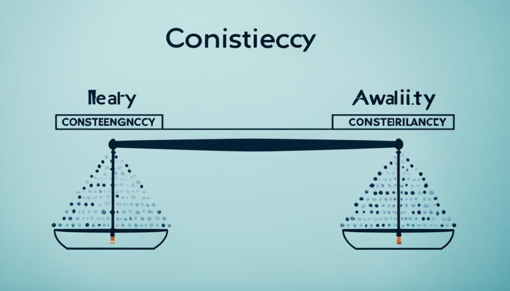 consistência e disponibilidade consistência e disponibilidade