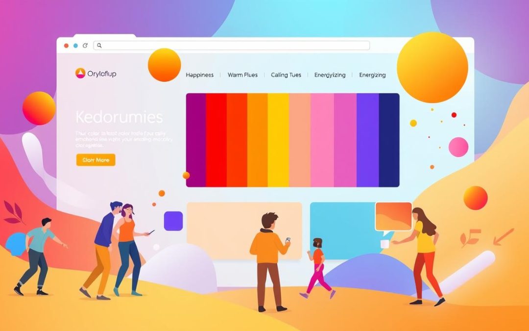 A influência das cores no comportamento dos usuários em sites
